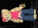 Ganz 14 Welcome To Bear Town Jessica In Jeans Plush Toy