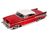 1957 Chevy Bel Air 1/24 Metallic Red w/ White