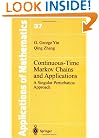 Continuous-Time Markov Chains and Applications: A Singular Perturbation Approach (Stochastic Modelling and Applied Probability)