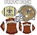 Celebrate with your favorite team with this Party Pack of 15 Mylar balloons, with team logos officially liscensed by the NFL. Comes with (7) Team Football balloons, (3) Team Helmet Balloons, (3) 18" Football Balloons, and (2) 26" Football Baloons. Great for all types of parties.