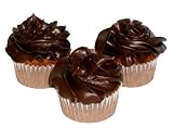 Gluten Free, Wheat Free Chocolate Decadence Cupcakes - 1 Dozen
