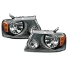 HELLA Ford F-150 Blackout Carbon Fiber Look Headlamp Kit (fits 2004-08 models only)
