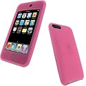 iGadgitz Pink Silicone Skin Case Cover for Apple iPod Touch 2nd 2G & New 3rd Gen 3G 8gb, 16gb, 32gb & 64gb + Screen Protector