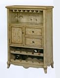 Wine Server In Soft Green Finish