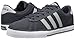 adidas NEO Men's SE Daily Vulc Lifestyle Skateboarding Shoe,Navy/Clear Onix Grey/White,8.5 M US