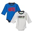 Newborn Boys' Circo&reg; 2pk Creeper Set - Blue/Cream