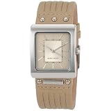 Nine West Womens NW1155SVCM Silver-Tone Square