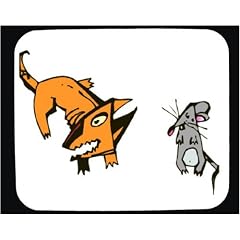 Mauspad mit der Grafik: Maus, Kitty, K�tzchen, Katze, Tiere, Ratte, Nagetier