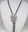Silver/Gold Plated Scrolled Bolo Tie