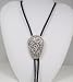 Silver/Gold Plated Scrolled Bolo Tie