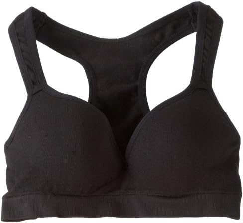 Wurl Seamless Push Up Underwire Sports Bra Large Black