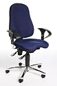 TOPSTAR SI59U G26 Bürodrehstuhl Sitness 10 blau mit höhenverstellbaren Armlehnen