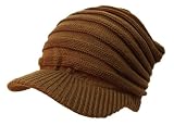 NEW YORK HAT(ニューヨークハット) ニット帽 SOLID POP TOP／ブラウン 4450 TOP OF THE POPS