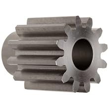 Boston Gear Spur Gear, Steel, Inch, 5 Pitch