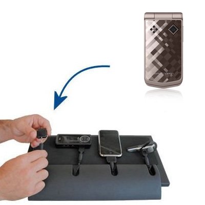 Gomadic Universal Charging Station - tips included for Sony Ericsson z555a many other popular gadgets
