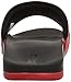 adidas Men's Adilette Team, Vivid Red/Black/Red, 13