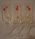 Bormioli Rocco Professional Riserva Champagne Flutes Glasses, Set of 6