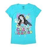 IMAGE OF Nickelodeon Victorious Victoria Justice Girls Fashion T-Shirt (X-Large 14/16, Tahiti Blue)