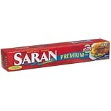 Saran Premium Plastic Wrap, Heavy Duty 100 sq ft
