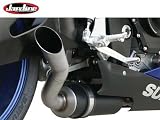 2006-2007 SUZUKI GSXR600: JARDINE GP-1 STAINLESS STEEL SLIP-ON EXHAUST
