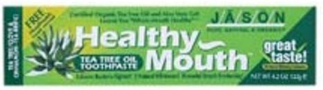 (2 Pack) - Jason Bodycare - Healthy Mouth Tea Tree Toothpa | 122g | 2 PACK BUNDLE
