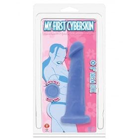 My first cyberskin 8inches dream cock - blue