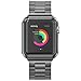 Apple Watch Case, Tomplus [Ultra-Thin] [Newest] Apple Watch PC Plated Cover Case Slim Premium Super / Exact Fit / Plastic Cover Snap On Hard Protective Case for Apple Watch (PC Case Gray 42mm)