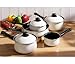 Read 5 Pieces Cookware Set Cream Belly Pan Set Kitchenware Pan Set Cook Set Cream Belly design Details 5 Pieces Cookware Set Cream Belly Pan Set Kitchenware Pan Set Cook Set Cream Belly design