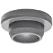 Wheaton W224100-173 Rubber 20mm Straight Plug Style Stopper, Gray Chlorobutyl/46 (Case of 1000)