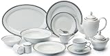 Lorenzo Cascada 57-Piece Dinnerware Set, Service for 8
