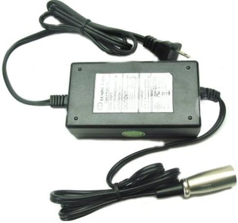 SLA Battery Charger - 24 Volt 1.5A/ 1.8A/ 2.0A Charger with XLR Connector for Electric Scooter