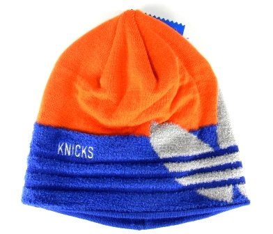 New York Knicks Cuffless Knit Beanie Hat