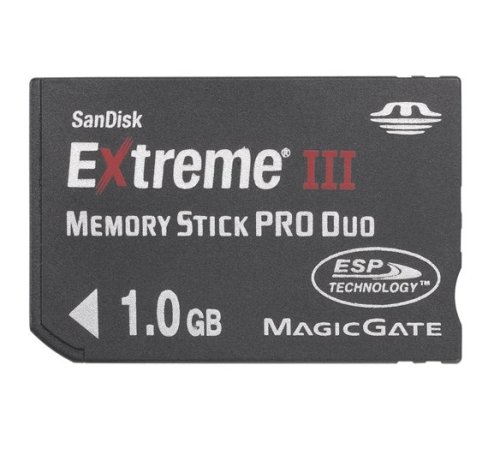 Cover image : SanDisk EXTREMEIII メモリースティックPro Duo 1GB SDMSPDX3-1024-903