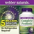 Webber Naturals Complete Probiotic - 120 Vegetarian Capsules