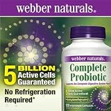 Webber Naturals Complete Probiotic - 120 Vegetarian Capsules