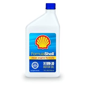 Formula Shell Full Synthetic 10W-30 Motor Oil -1 Quart, Pack of 12