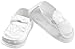 Lauren Madison Baby-boys Infant Satin Loafer Style Shoes, White, Large