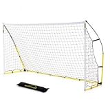 Picture of Kickster Academy Ultra Portable Football Goal - Yellow, 12 x 6 ft