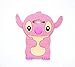 3D pink Stitch & Lilo Soft Silicone Case Cover For Smart Mobile Phones (Samsung Galaxy Avant/G386T)