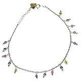Gemstone Anklet Buy Body Jewelry Online 14 Grams 10.25 