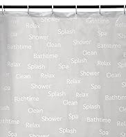 Script Design Shower Curtain