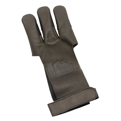 Mountain Man Leather Shooting Glove - Brown X Small Brown On Sale