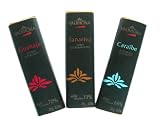 Gourmet Chocolate bars "Guanaja", "Caraibe" & "Tanariva", 3 pack 3x20g (3x0.7oz)