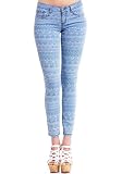2B Aztec Print Skinny Jean