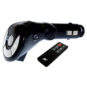 VR3 VRFM8R WMA/MP3 Wireless Modulator, 12 Volt, Black with Remote