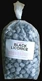 Gourmet Food : 8 Lb. Bulk Bag Black Licorice Drops Candy