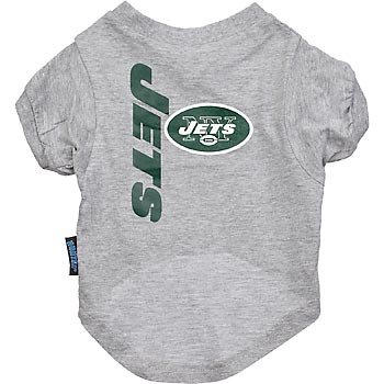 New York Jets NFL Pet T-Shirt, Medium