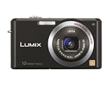 Panasonic DMC-FX100 EG-K Digitalkamera (12 Megapixel, 3,6-fach opt. Zoom, 2,5" Display, Bildstabilisator) in schwarz - 