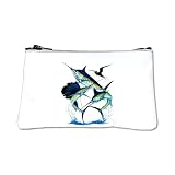 salt water fishing rods:Artsmith, Inc. Coin Purse (2-Sided) Sailfish Swordfish and Marlin Fishing