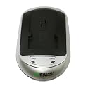 Canon FS10, FS100, FS11, and Vixia HF10 Battery Charger (100-240V) with Car Adapter - Wasabi Power&reg;